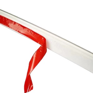 Bande d'étanchéité pour bord de lavabo de salle de bain 6,0x2,0 cm en PVC, accessoire de comptoir anti-eau au design minimaliste - Product Image 5