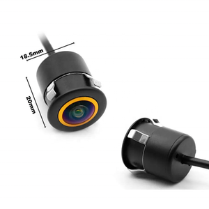 IPoster <strong>Car</strong> 1080P Reverse Backup <strong>Camera</strong> 18.5mm Golden <strong>Lens</strong> IP68 with 4Pin RCA BM Connector Video Cable <strong>Car</strong> Fisheye Rear <strong>Camera</strong> - Product Image 1
