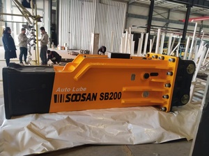 Marteau hydraulique haute performance SB200 de type ouvert/en boîte |   Ciseau pour machines lourdes 210 mm |   Convient aux excavateurs miniers de 60T à 70T - Product Image 5