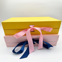 Boîtes cadeaux magnétiques pliables rigides de luxe en usine Boîtes en papier haut de gamme personnalisées avec impression offset en éponge