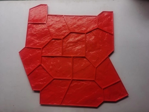 Molde de estampado de esteras estampadas de <span class=keywords><strong>hormigón</strong></span> de piedra aleatoria de jardín <span class=keywords><strong>para</strong></span> cemento - Product Image 5