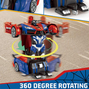 Auto da Corsa Telecomandata Spider 1:18 Giocattolo per Bambini Auto Trasformabile con Funzione di Ricarica - Product Image 5