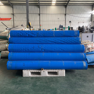 Pe Tarpaulin Woven Waterproof Yellow Silver 104g-145g Outdoor Industrial Use - Product Image 4