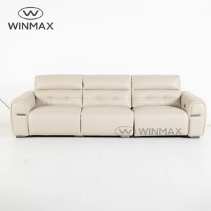<span class=keywords><strong>Canapé</strong></span>-lit carré moderne de luxe en cuir véritable, électrique et inclinable, deux places, <span class=keywords><strong>mousse</strong></span> <span class=keywords><strong>haute</strong></span> <span class=keywords><strong>densité</strong></span> durable <span class=keywords><strong>pour</strong></span> salon, hôtel, villa - Product Image 5