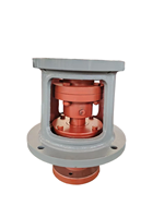 Support de mélangeur robuste en fonte avec accouplement, diamètre de trou de 50 mm, couple de 100 Nm, marque QZ, garantie 1 an pour mélange industriel