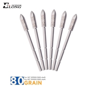 Pointe de flèche détachable Elong Outdoor 3,2 mm en acier inoxydable, 80, 100, 120 grains, pour tir à l'arc sur cible
