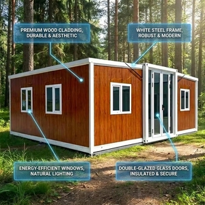 Casa Container di Lusso Pieghevole, Ignifuga, Invernabile, Prefabbricata, Resistente ai Terremoti, con Bagno Espandibile - Product Image 3