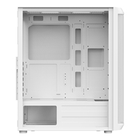 Boîtier de PC de jeu Ruix Odin PRO, couleur blanche, E-ATX, ATX, M-ATX, USB3.0, table de bureau, panneau latéral en SPCC, panneau latéral en verre trempé