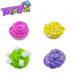 Ensemble de slime gâteau bulle éponge, jouet liquide en plastique, non toxique, sûr, cadeau d'anniversaire pour enfants, unisexe, amusant - Product Image 1