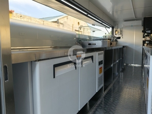 Restaurant de conteneurs préfabriqués à faible coût Café-bar en acier préfabriqué Cuisine d'expédition pour villas Maisons de conteneurs - Product Image 4
