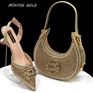 Lussuoso elegante materiale in pelle sintetica donna tacco alto produttore di scarpe donna Wedding Pumps basso per le vendite - Product Image 2