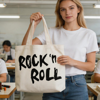 Sac fourre-tout en toile de coton promotionnel CHEERS Fashion pour femmes avec logo personnalisé et couleur sur mesure