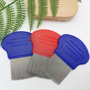 Fabrikada doğrudan kolay temizlemek için hiçbir deformasyon bit tarak kafa bit kaldırılması için kanada paslanmaz çelik Nit tarak - Product Image 1