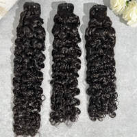 Extensions de Cheveux Humains Bouclés Birmans, Lot de 3 Paquets, Noir Naturel, YunSen Remy Vierge Double Drawn, 28 Pouces, Vente en Gros