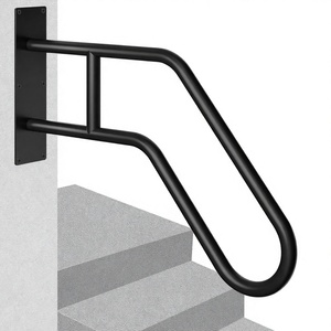 Barre d'appui pliable en acier inoxydable 304 en forme de U, 60 cm, poli miroir, fixation murale, pour la sécurité des personnes âgées dans la salle de bain - Product Image 1