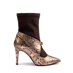 2024 personnalisé conçu femmes sans lacet bottines brillant <span class=keywords><strong>paillettes</strong></span> formel médecin pour Martin imperméable soirée porter usine Pa - Product Image 3