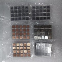 Cube d'éléments en titane haute densité de 1 pouce, 99,99 % titane métallique, pour expériences scientifiques et présentation de collection