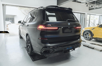 Aileron de diffuseur arrière de Style FD pour BMW X7 G07 Kit de carrosserie en Fiber de carbone pour garde-boue arrière