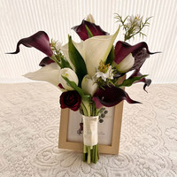 Bouquet de tulipes artificielles faites à la main de style coréen, respectueux de l'environnement, durable, pour la photographie de mariage, les fleurs de la mariée
