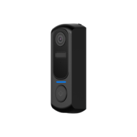 Sonnette de porte de sécurité 2K Vision de nuit PIR CloudEdge App Vidéo sans fil Sonnette intelligente avec batterie intégrée