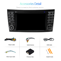 Autoradio Linux CarPlay Android Auto pour Mercedes W211 W219 2002-2009, CarPlay et Android Auto sans fil. YouTube intégré. Plug & Play.
