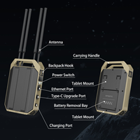 Dispositif de détection et de positionnement anti-drone avec batterie rechargeable Construction métallique Fréquence 400MHz-5.8GHz Personnalisable