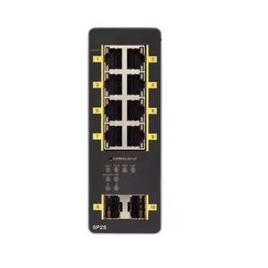 Switch Industrial IE-1000-8P2S-LM L2 con 8 Puertos FE de Cobre PoE+ y 2 Uplinks SFP - Product Image 1