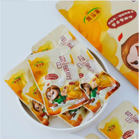 Merienda diaria Textura suave Aceite de almendra de castaña Sabor de frijol de miel Sabor salado Embalado de forma independiente en bolsa