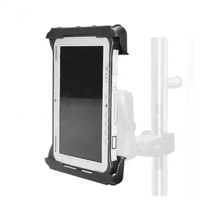 Heavy Duty Industrial Large Locking <b>Tablet</b> <b>Holder</b> for Travel Spin Bike Stroller Treadmill Golf Cart Wheelchair Stand - Product Image 1