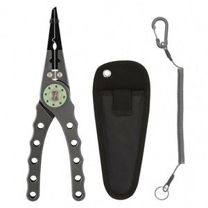 Alicates de Pesca Multifuncionales de Acero Luminoso con Alto Contenido de Carbono, Alicates Portátiles para Pesca Nocturna, Cortador de Alambre de Bucle Abierto, Usa Mairun - Product Image 1