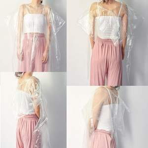 Delantal de PE Impermeable para Salón, <span class=keywords><strong>Barber</strong></span>ía, Cocina y Procesamiento de Alimentos - Product Image 5