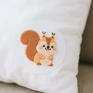 Waterproof Metal Label Tag with <b>Logo</b> Custom <b>Sticker</b> for Bags and Clothes - Product Image 5