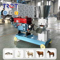 Machine à granulés pour moteur diesel, granulateur de gros grains pour maïs, paille, poulet, canard, lapin, vache, mouton, cochon
