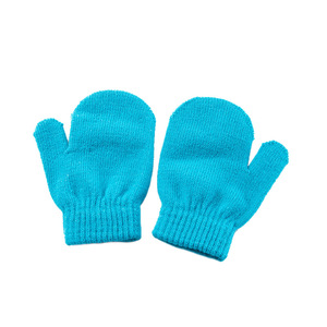 Enfant automne et hiver 1-4 ans couleur unie enfants tricotent des <span class=keywords><strong>gants</strong></span> magiques chauds pour les nourrissons et les tout-petits - Product Image 4