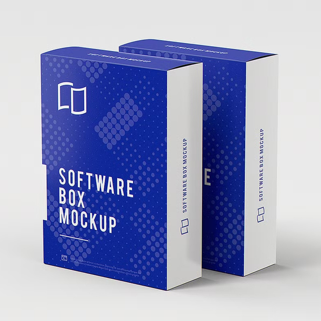 Custom logo Print Paper Package Software Box