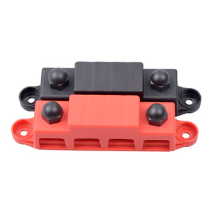 MoTuBike 4 <b>Terminal</b> Busbar 250A Pure Copper Screw <b>Terminals</b> For 12V-48V RV Yacht Boat Car - Product Image 2