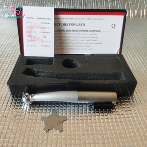 Hot Sale High-Speed Dental Handpiece with LED Push Button Quick Coupling Fiber <b>Optic</b> Metal Turbine Power Source at Good Price - Product Image 4