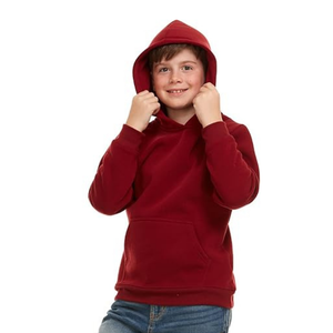 เสื้อมีฮู้ดแบบสวมหัวไม่มีลายพื้นเสื้อสเวตเตอร์ขนแกะใส่สบายใส่ได้ทุกวันใส่ไปโรงเรียนเครื่องแบบทีมและพิมพ์โลโก้ได้ตามต้องการ - Product Image 4