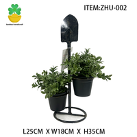 H35CM Fine Tea Simulation Plante Creative Intérieur/Extérieur Décoratif Artificiel Verdure pour Mariage Diverses Vacances Pelle