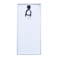 Portable 18V/100W panneau solaire pliant 1160*530*25mm 100% verre trempé silicium monocristallin blanc plaque arrière TUV puissance
