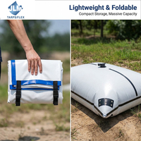 Réservoir d'eau pliable en TPU, sac de stockage d'eau souple, anti-fuite, pour les situations d'urgence en extérieur et l'irrigation agricole