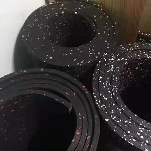 Tapis de sol en silicone pour gym Rouleau de caoutchouc de 6mm - Product Image 5