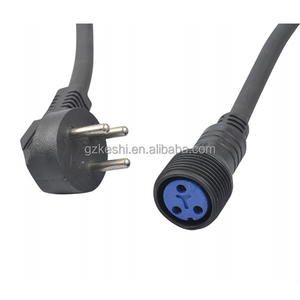 <span class=keywords><strong>สาย</strong></span>อะแดปเตอร์ปลั๊ก 3 ขา มาตรฐานอิสราเอล คุณภาพสูง ผลิตจากพีวีซีแข็งแรง ทนทานต่อการงอและการเสื่อมสภาพ กันน้ำระดับ IP65 สำหรับใช้งานกลางแจ้ง - Product Image 4