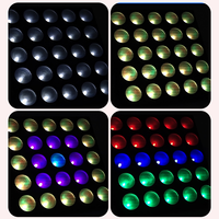 RGBW LED 25*12w led matrice DMX512 scène lavage mur rideau scène lumières disco fête boîte de nuit Bar Pixel effet lumière