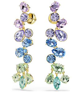 Ensemble de bijoux de luxe en cristal pour femmes, collier, <span class=keywords><strong>bracelet</strong></span>, bague et boucles d'oreilles, cadeau de mode - Product Image 5