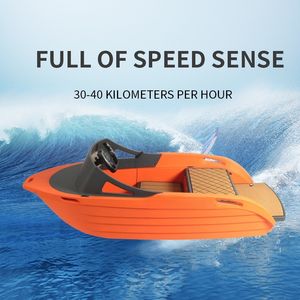 Tipo elétrico <span class=keywords><strong>Mini</strong></span> Rc Jet plástico alta velocidade barco casco acessórios para esportes aquáticos - Product Image 4