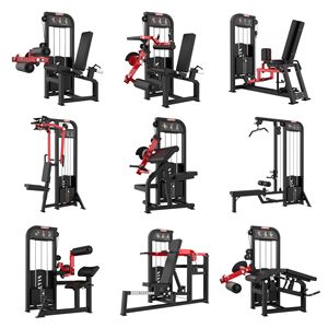 Machine 2-en-1 d'<span class=keywords><strong>extension</strong></span> et de flexion des jambes, équipement d'entraînement de force à charge réglable pour la maison et les salles de sport commerciales - Product Image 6