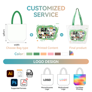Bolsas Tote de <span class=keywords><strong>PP</strong></span> Tejido de Gran Capacidad al Por Mayor Bolsos Ecológicos y Duraderos Logotipo Personalizado Bolsas de Compra Impermeables - Product Image 5