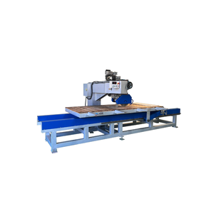 1200mm Stone Cutting Machine Manual Granite Marble Slab Cutter <b>Table</b> Saw 11kW 350-400mm Blade - Product Image 1