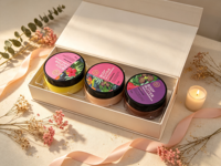 Étiquettes d'emballage personnalisées en vinyle adhésif imperméable pour cosmétiques avec logo de marque